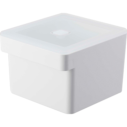 tower タワー みそパックごと収納ハンドル付き密閉フードコンテナ ホワイト 7737