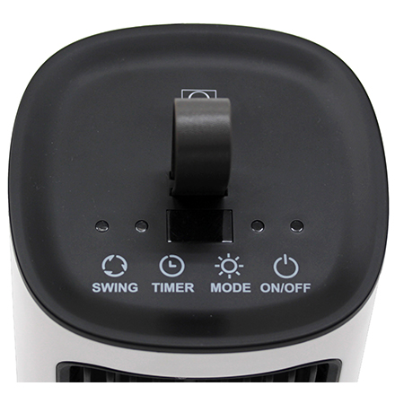 DBK ミニセラミックヒーター ブラック&ホワイト DCW600