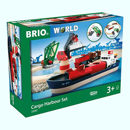 ブリオ BRIO カーゴハーバーセット 33061