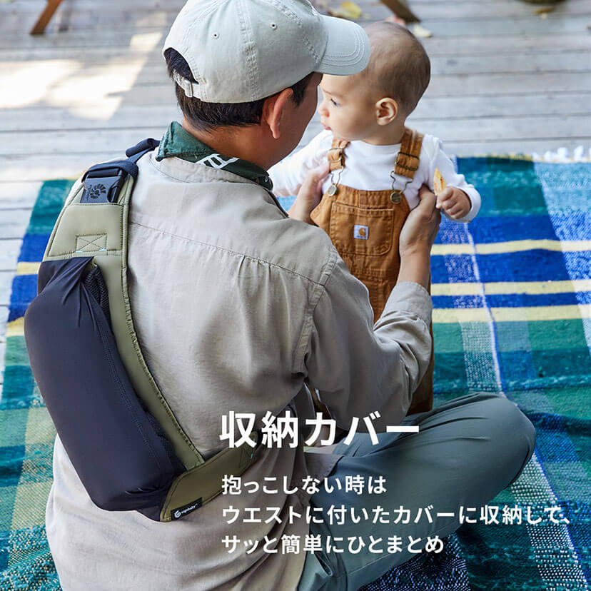 エルゴベビー アウェイ Ergobaby AWAY 抱っこひも ミッドナイトブルー CREGBCAWYMIDBLU