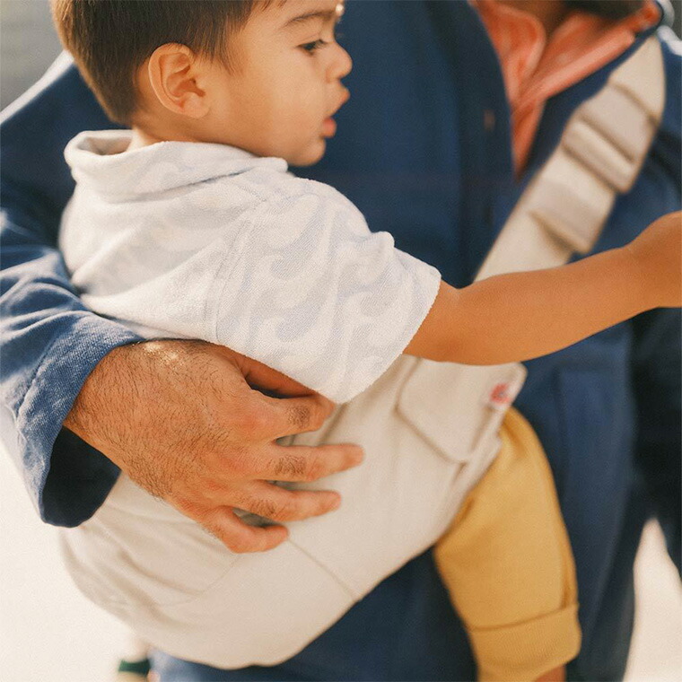 即納 エルゴベビー アップシー スリング 抱っこ紐 Ergobaby Upsie パールグレー 2年保証 SG規格