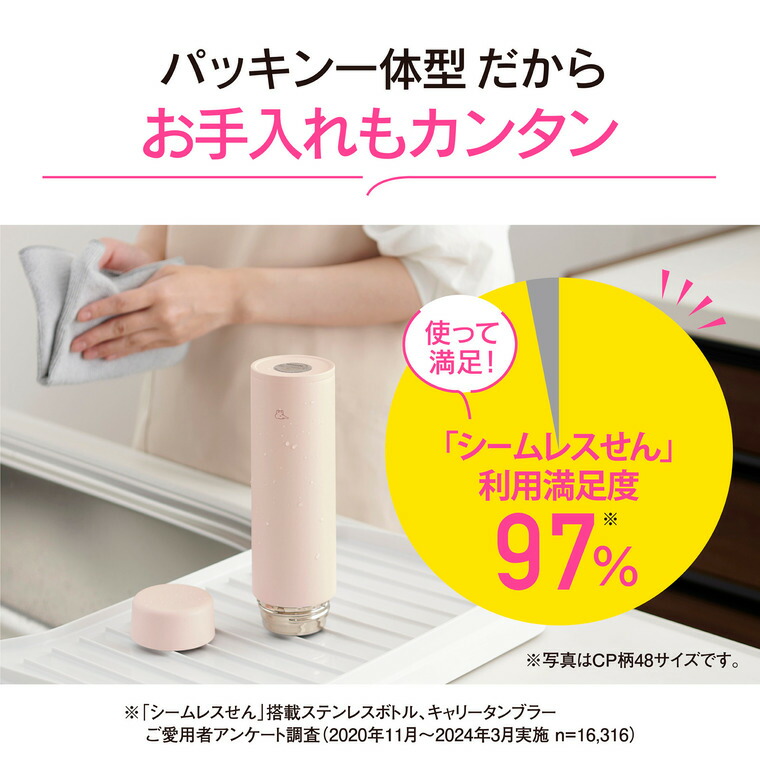 象印 ステンレスマグ ポピーレッド SU-AA36 / 360mL 水筒 ステンレスボトル 食洗機対応 保温 保冷 シームレスせん 直飲み