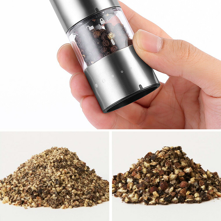 2026年モデル ラッセルホブス russell hobbs 電動ミル ソルト&ペッパー ミニ シルバー 7935JP