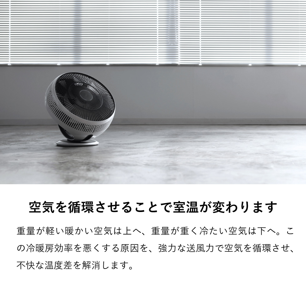 バルミューダ グリーンファン サーキュ BALMUDA GreenFan Cirq サーキュレーター 正規販売店 EGF-3400-WK