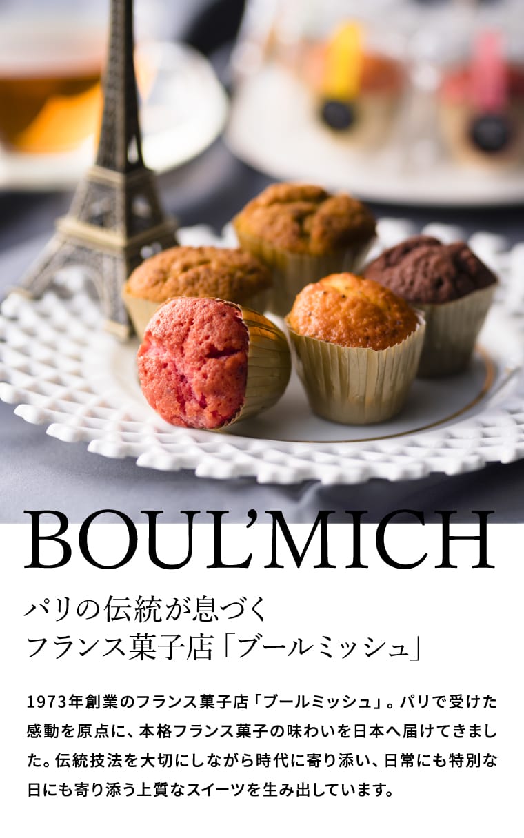 ブールミッシュ BOULMICH ミニトリュフケーキ 4個入 MTF-A / スイーツ 個包装 洋菓子 焼菓子
