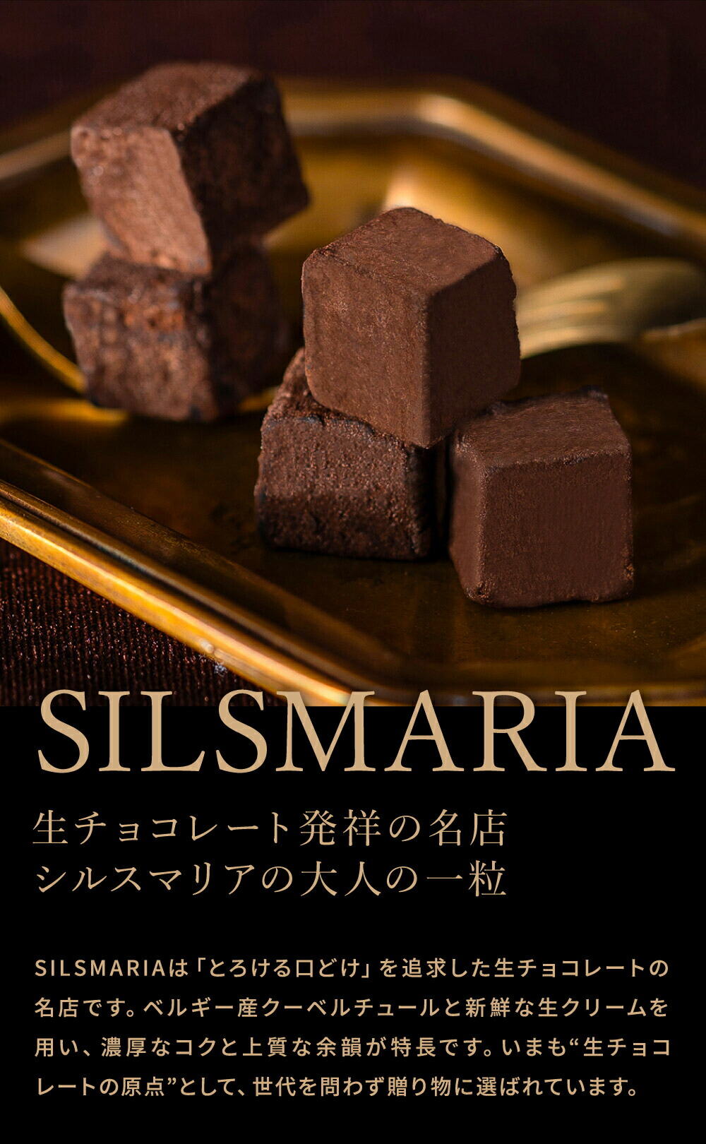 竹鶴ピュアモルト生チョコレート (メーカー直送) 冷蔵便 シルスマリア