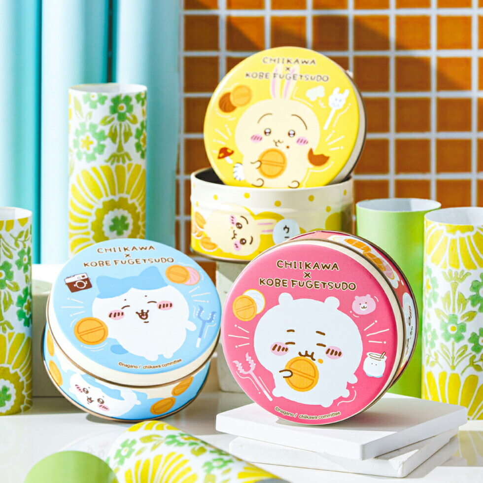 神戸風月堂 ちいかわ ミニゴーフル 3缶入