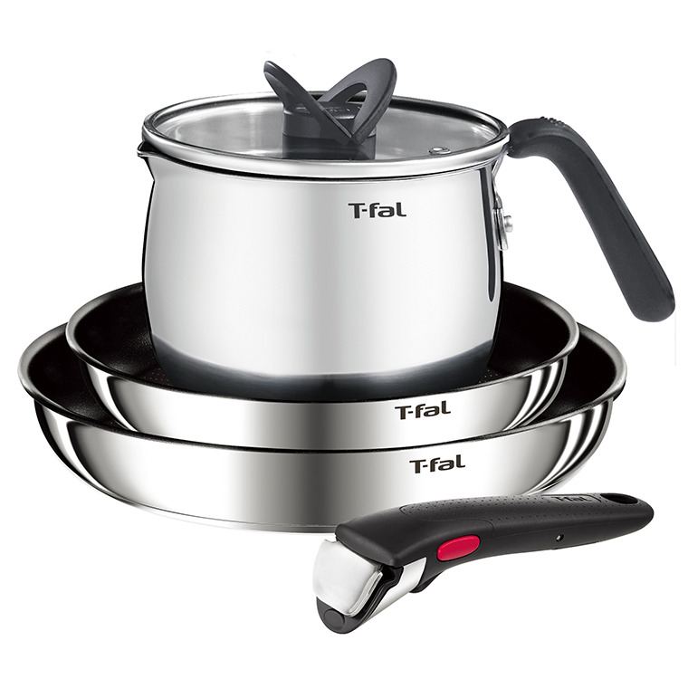 ティファール T-fal インジニオ・ネオ IHステンレス エモーション セット3＋マルチポット L893S4 IH対応 ガス火対応 / 4点セット