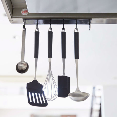 山崎実業 公式 tower マグネットレンジフードフック タワー ブラック 4840