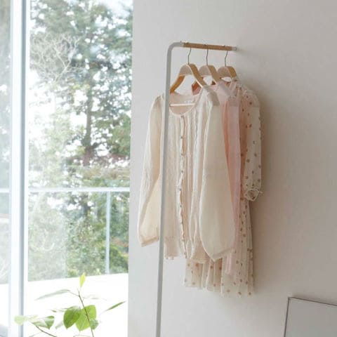 山崎実業 公式 tower スリムコートハンガー タワー ホワイト 7550