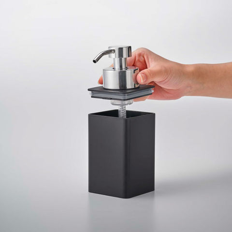 山崎実業 公式 tower ディスペンサー 詰め替え用ディスペンサー 泡タイプ タワー ホワイト 5207