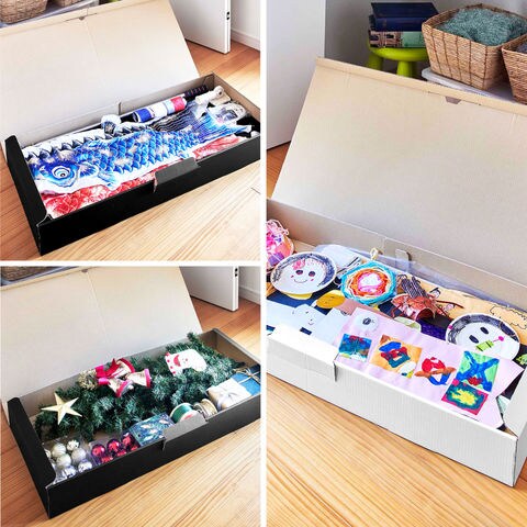 山崎実業 公式 tower 着物収納ボックス タワー ブラック 5123