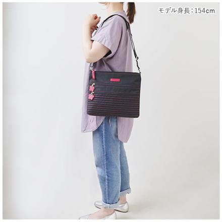 BORSETTIAMO PLANTURE ショルダーバッグ 749 ブラック