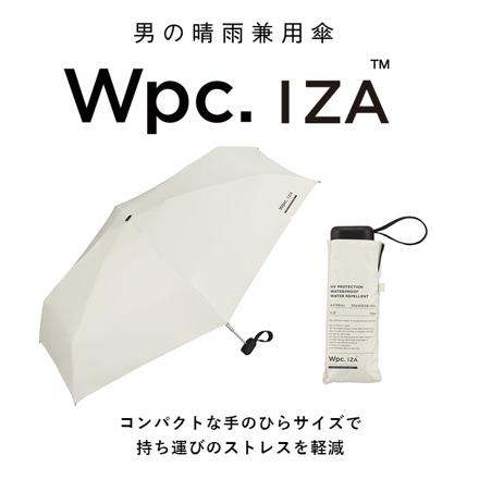 ワールドパーティー W by WPC. IZA 男の晴雨兼用傘 ZA003 折りたたみ傘 ブラック