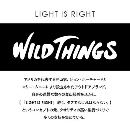 WILD THINGS デイパック リュック ブラック