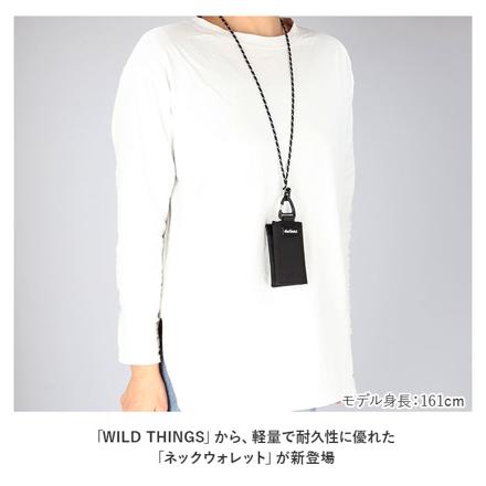 WILD THINGS ネックウォレット ネックウォレット BLACK