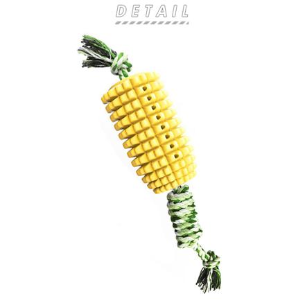 犬噛むおもちゃ corn01 犬噛むおもちゃ イエロー