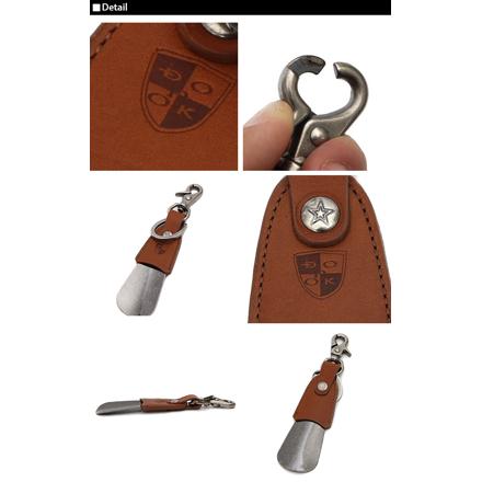 ダナック DONOK ステリーナシューホーン（携帯用靴べら） 02COGNAC.コニャック