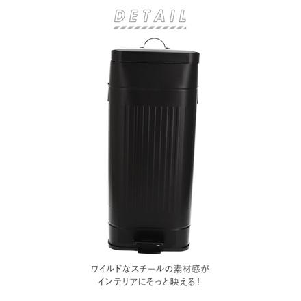 GaLva ガルバ スクエアダストボックス 30L ダストボックス マットホワイト