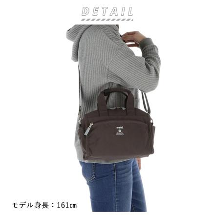 アネログランデ キャビン 2WAYミニボストンS GTM0177 BK.ブラック