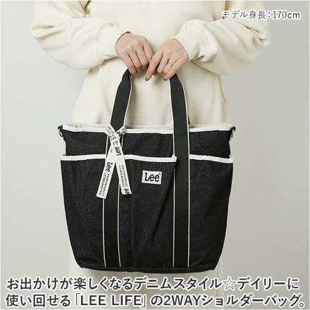 LEE LIFE 2WAY ショルダーバッグ 320-1313 ショルダーバッグ ブラック