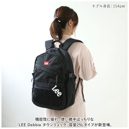 LEE Debbie タウンリュック 25L 320-4910 リュック ブラック