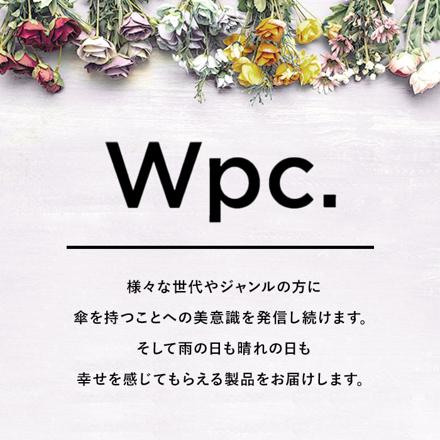 ワールドパーティー W by Wpc. Planticaビニール折りたたみ傘 ブルー
