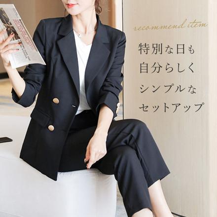 ビジネススーツ レディース pmyladysuit03 Sサイズ ブラック