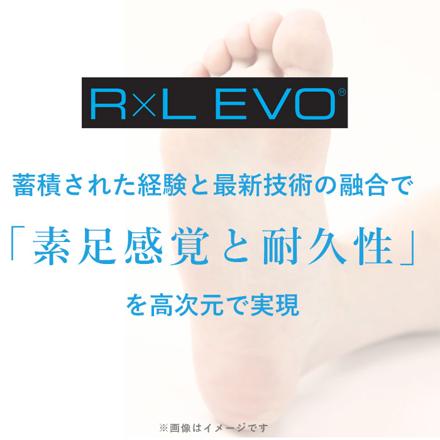 アールエル RｘL SOCKS RNS5004 EVO-FM 5本指 ミドル丈 M(24-26cM) ブラック