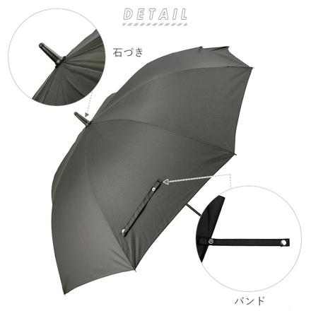 スライド設計 長傘65cm ターコイズ