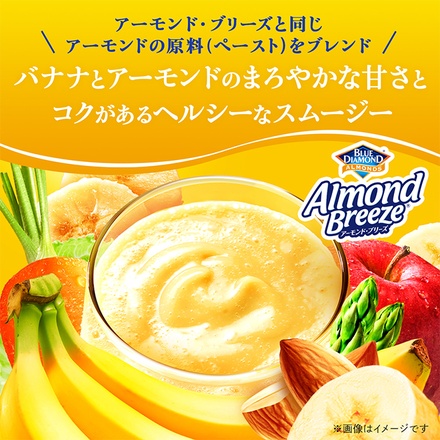 カゴメ 野菜生活100 Smoothie(スムージー) バナナ&アーモンドmix 330ml紙パック×12本入×(2ケース)|スムージー 野菜 ミックス バナナ アーモンド