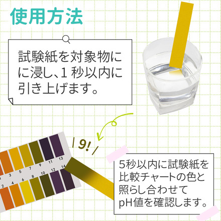 mitas pH試験紙 880回分 10セット＋おまけ1セット(1セット80回分) TN-PHTP