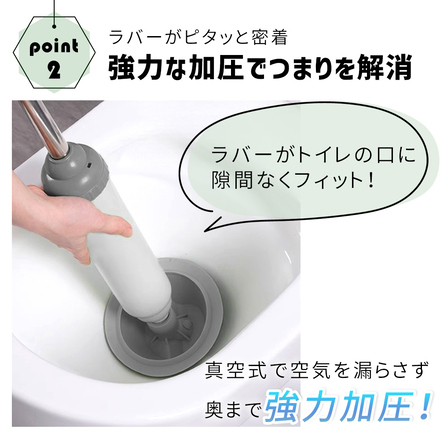 mitas トイレ用 パイプクリーナー ライトグレー TN-PCLC-WH