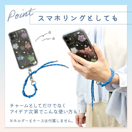 MILASIC パラコード チャーム 1本 ＋ブラック 1本 おまけ付き グリーン TN-PACO-GR