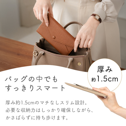 MILASIC 薄型長財布 ブラック TN-LWWFP-BK