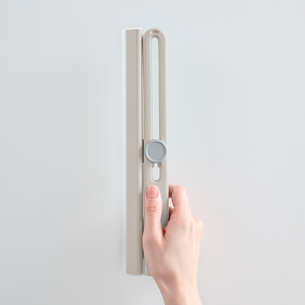 Toffy マグネットスキージー折りたたみ式 CL-MSQ2-GE グレージュ