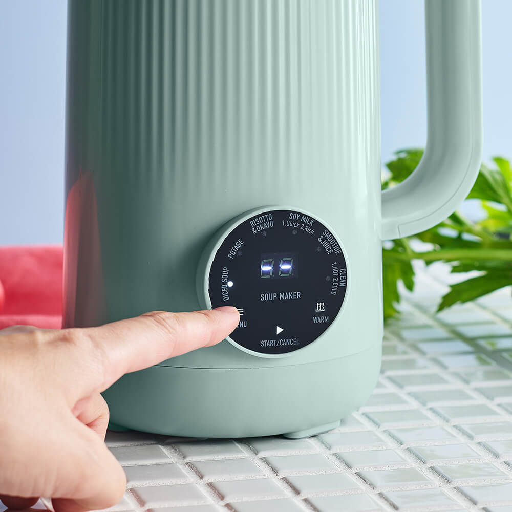 Toffy オートスープブレンダー〈セラミックコートタイプ〉　 グレージュ K-AS2-GE