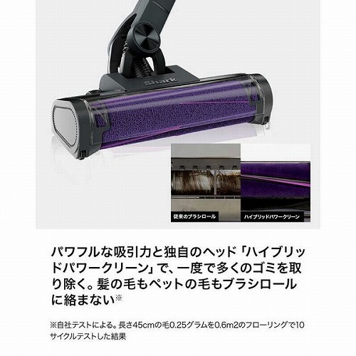 コードレススティッククリーナー ［サイクロン式 /コードレス］ EVOPOWER SYSTEM NEO＋ ブルーブラック シャークニンジャ LC301JBK