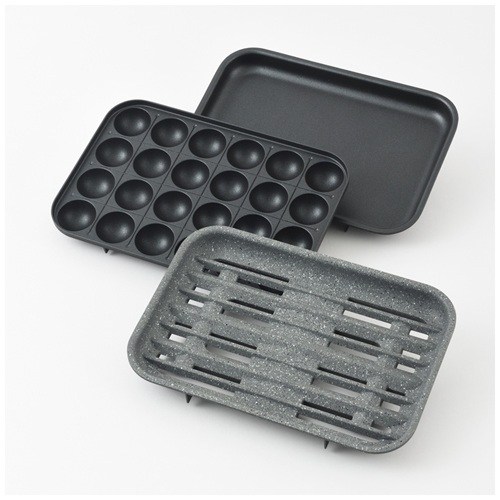 コンパクトグリルホットプレート グリーン ブルーノ BOE109-GR