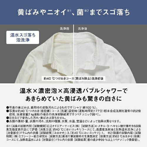 パナソニック Panasonic ななめドラム洗濯乾燥機 洗濯12kg 乾燥6kg トリプル自動投入 温水スゴ落ち泡洗浄 スマホ操作 ナノイーX 左開き サンドグレージュ NA-LX129FL-C