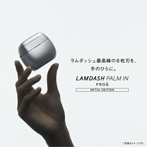 パナソニック メンズシェーバー ラムダッシュ パームインPRO 6枚刃 ハイグレードモデル メタルシルバー ES-P680U-S 小型 コンパクト 電気シェーバー 髭剃り USB充電
