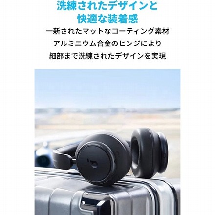 Anker アンカー ワイヤレスヘッドホン Soundcore Space Q45 ホワイト Bluetooth 5.3 ノイズキャンセリング ハイレゾ再生 LDAC 最大65時間再生 マルチポイント対応 A3040021 WH