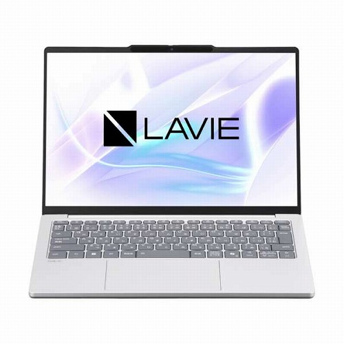 ノートパソコン 13.3型 IPS液晶 Windows11 Home Ryzen 5-7535HS メモリ16GB SSD256GB Office H&B 2024 NEC LAVIE PC-N1355JAS ライトシルバー
