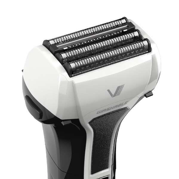 シェーバー 往復式 Vシリーズ ソリッドモデル 4枚刃 充電・交流式/ホワイト イズミ IZF-V543W-W