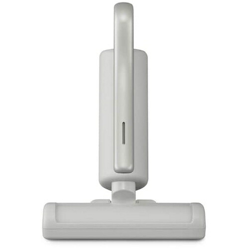 充電式紙パックふとんクリーナー MagiCaleena 軽量 コードレス 充電スタンド コンパクト収納 ノルディックグレー アイリスオーヤマ FBD-D1-NH