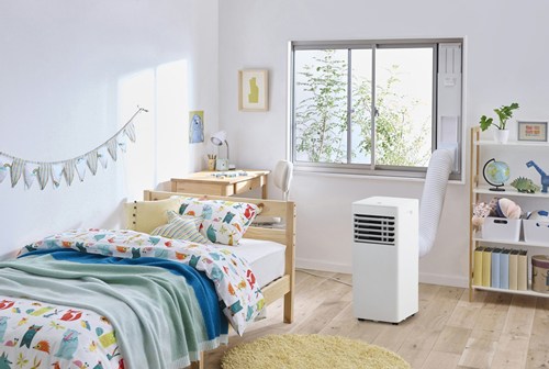 インバーター搭載ポータブルクーラー2.3kw アイリスオーヤマ IPK-2306SV-W