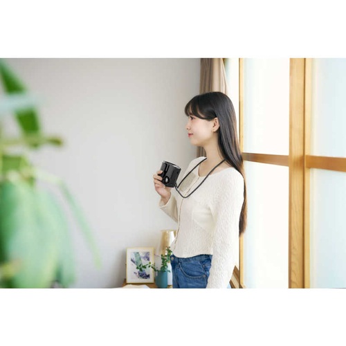 ベルト＆首掛け 2WAY パワフルベルトファン LEDライト付き ユアサプライムス YBM-600HE-H