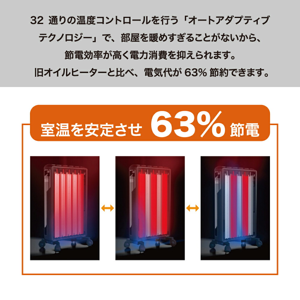 デロンギ マルチダイナミックヒーター[~13畳まで/1500W] Wi-Fiモデル【iOS/Android対応】 MDHAA15WIFI