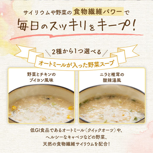 【10包】オートミール入りスープ　野菜とチキンのブイヨン風味