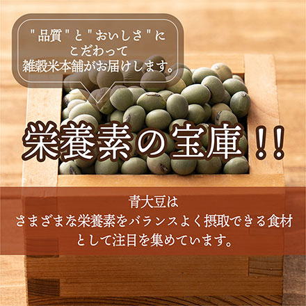 雑穀米本舗 国産 青大豆 9kg(450g×20袋)